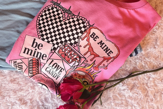 Valentines 8ball tshirt