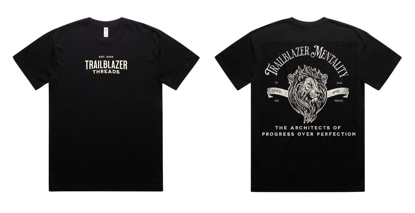Trailblazer Mentality T-Shirt -Black