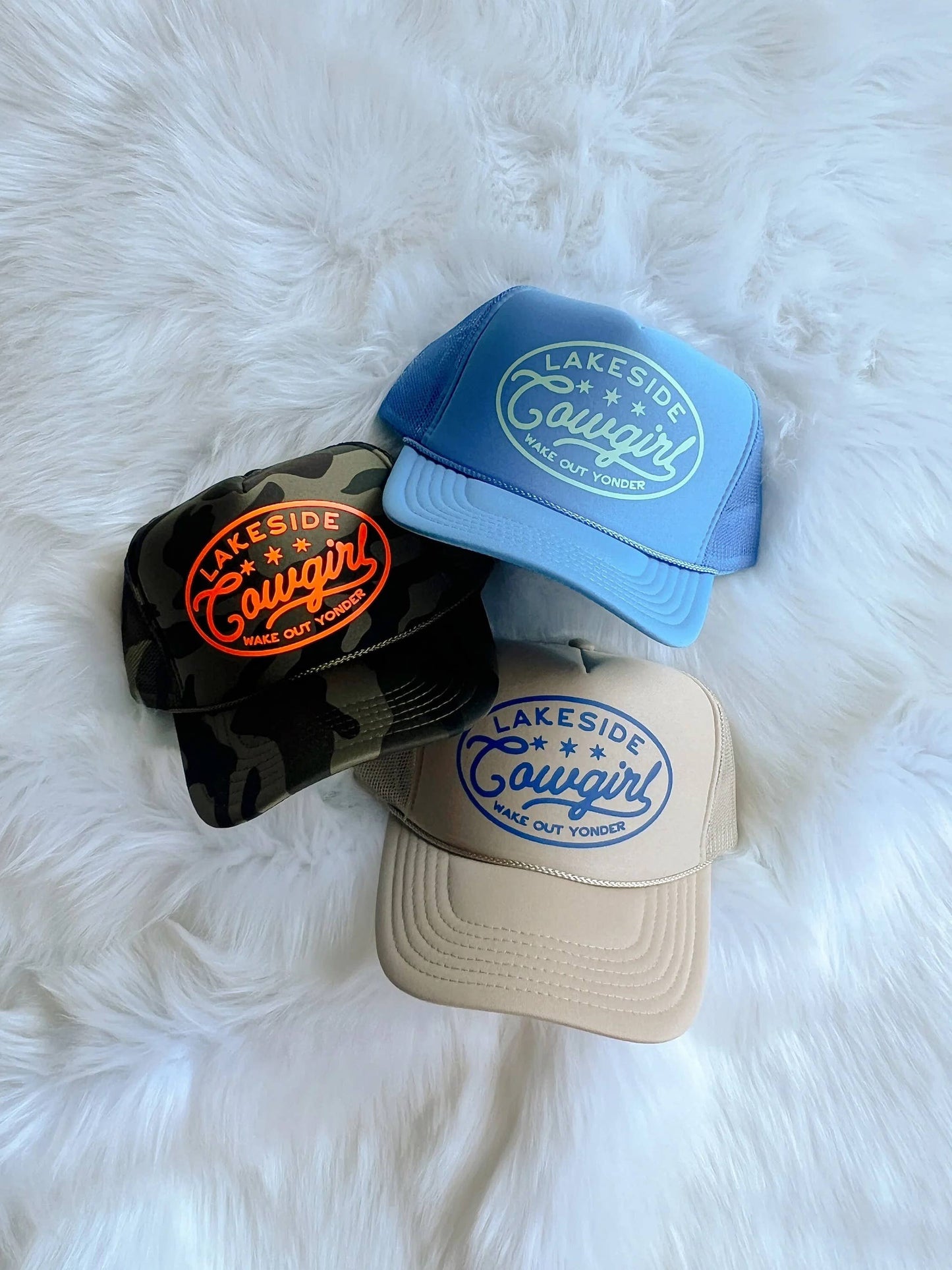 Lakeside Cowgirl Trucker Hat