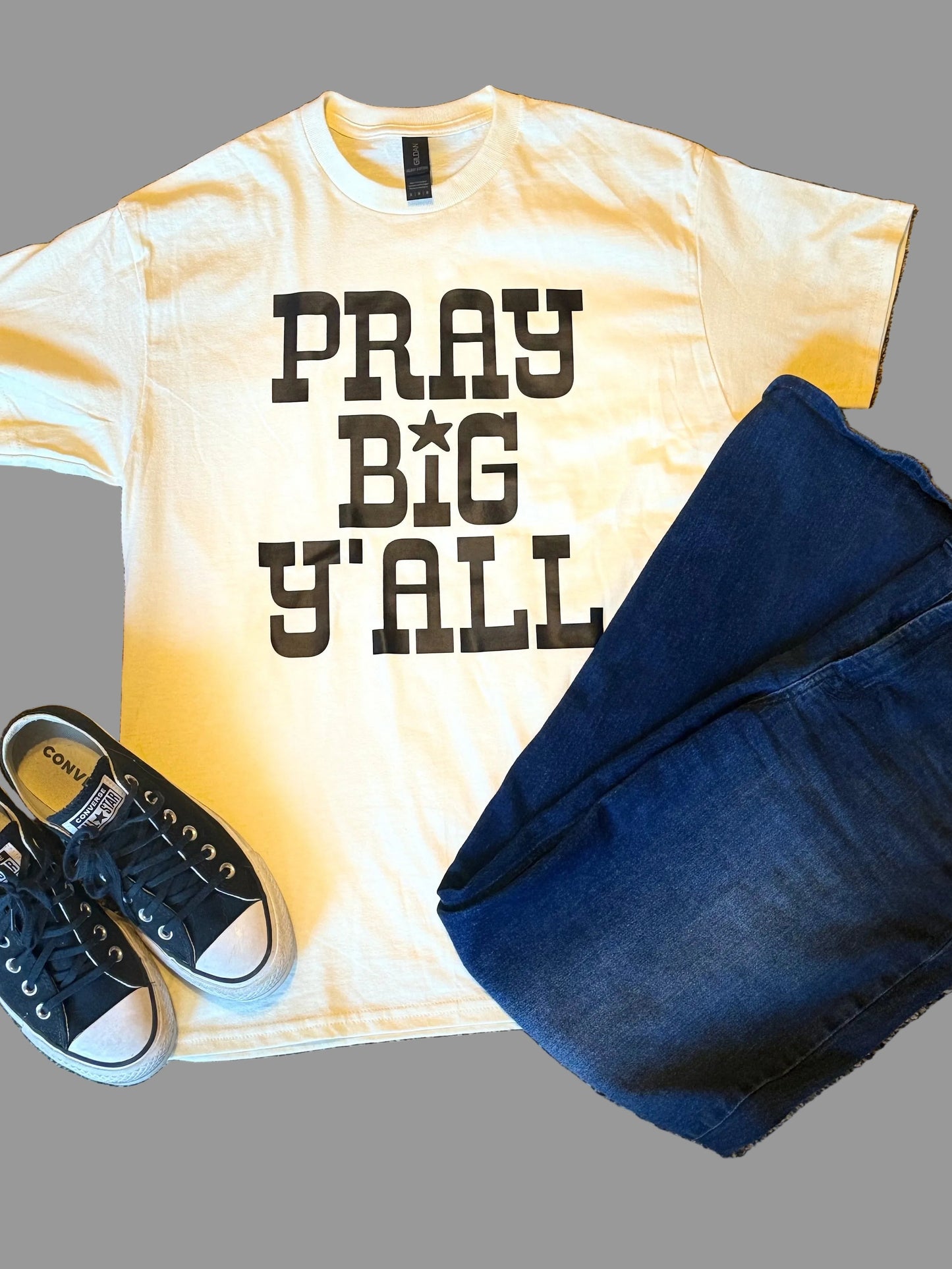Pray Big ya’ll Graphic Tee