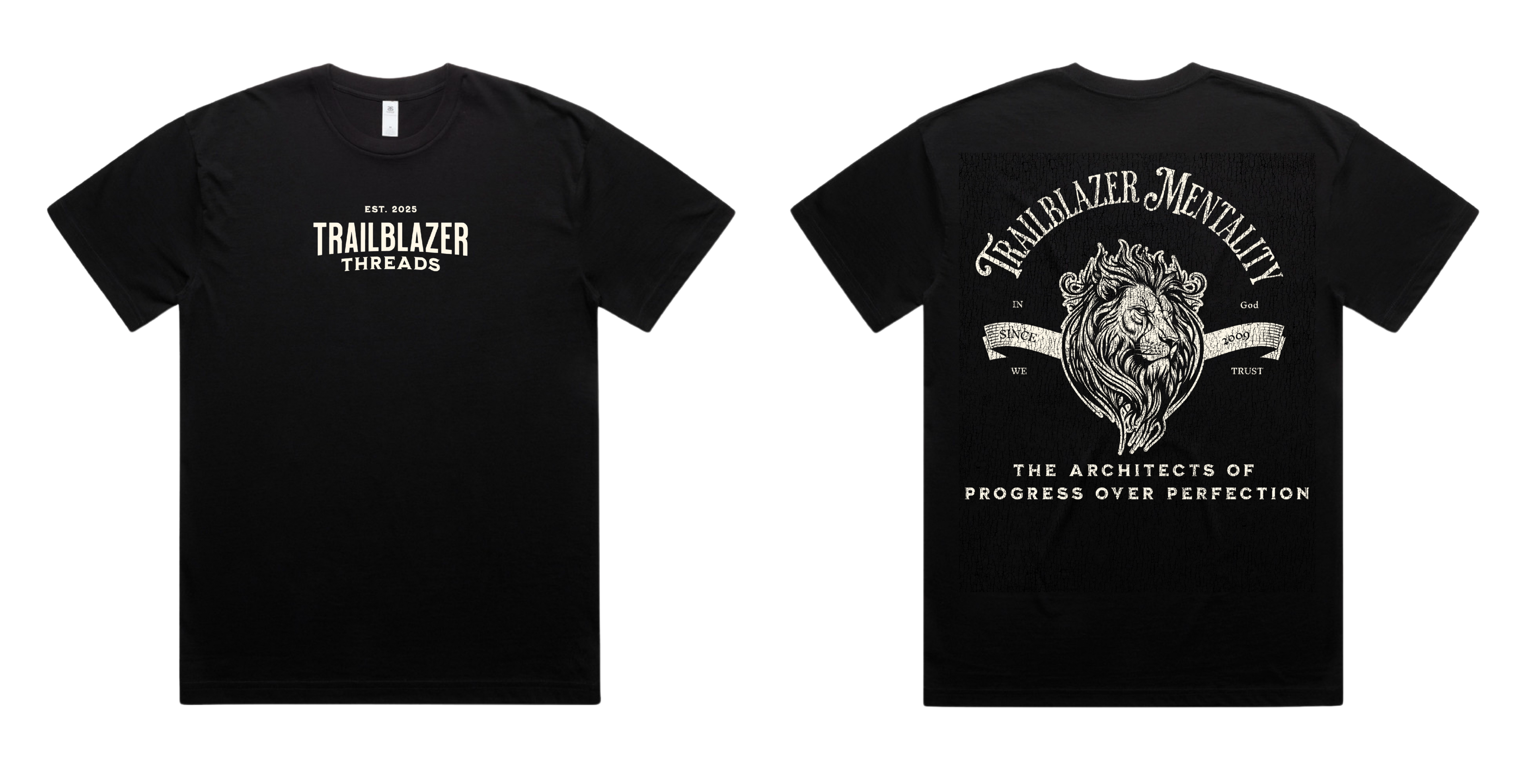 Trailblazer Mentality T-Shirt -Black