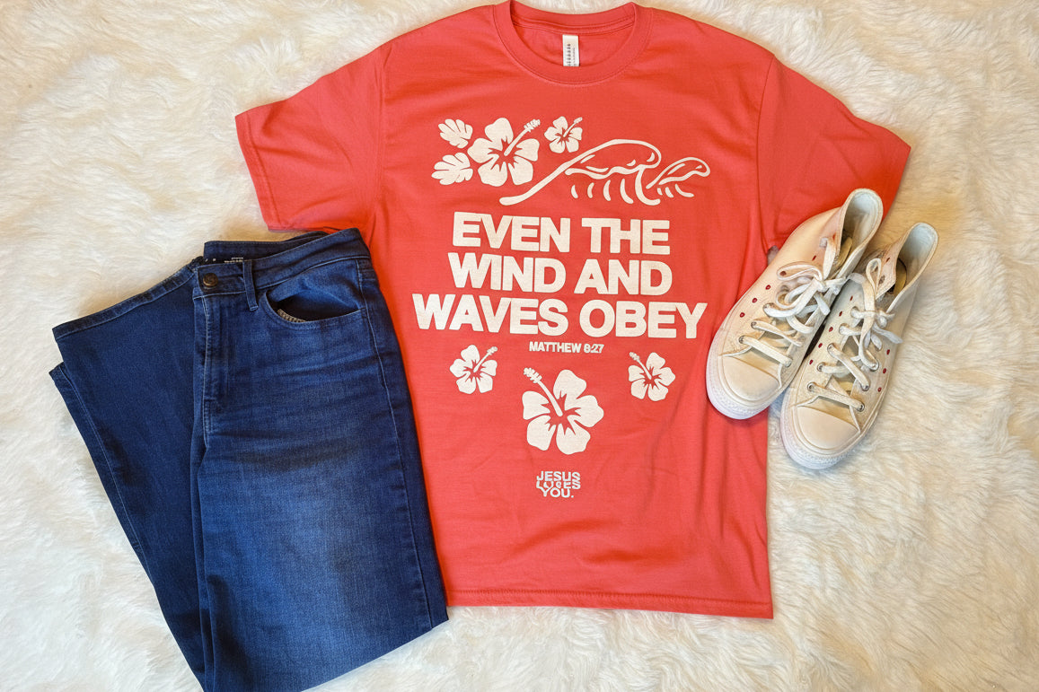 "Wind & Waves" Graphic Tee