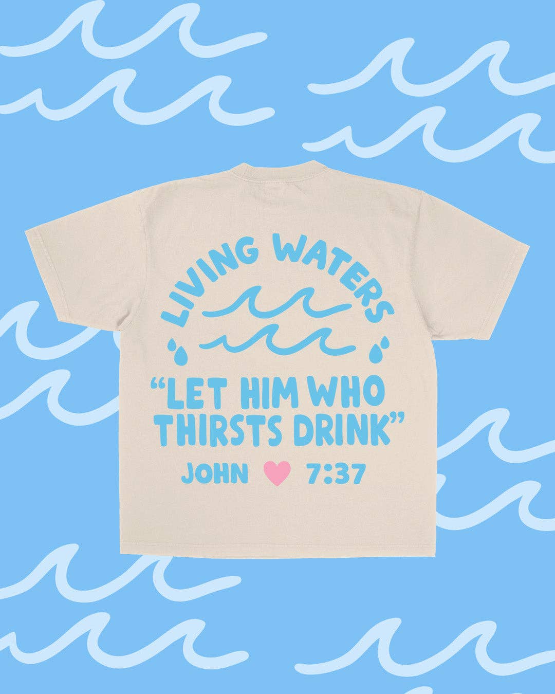 "Living Waters" Graphic Tee