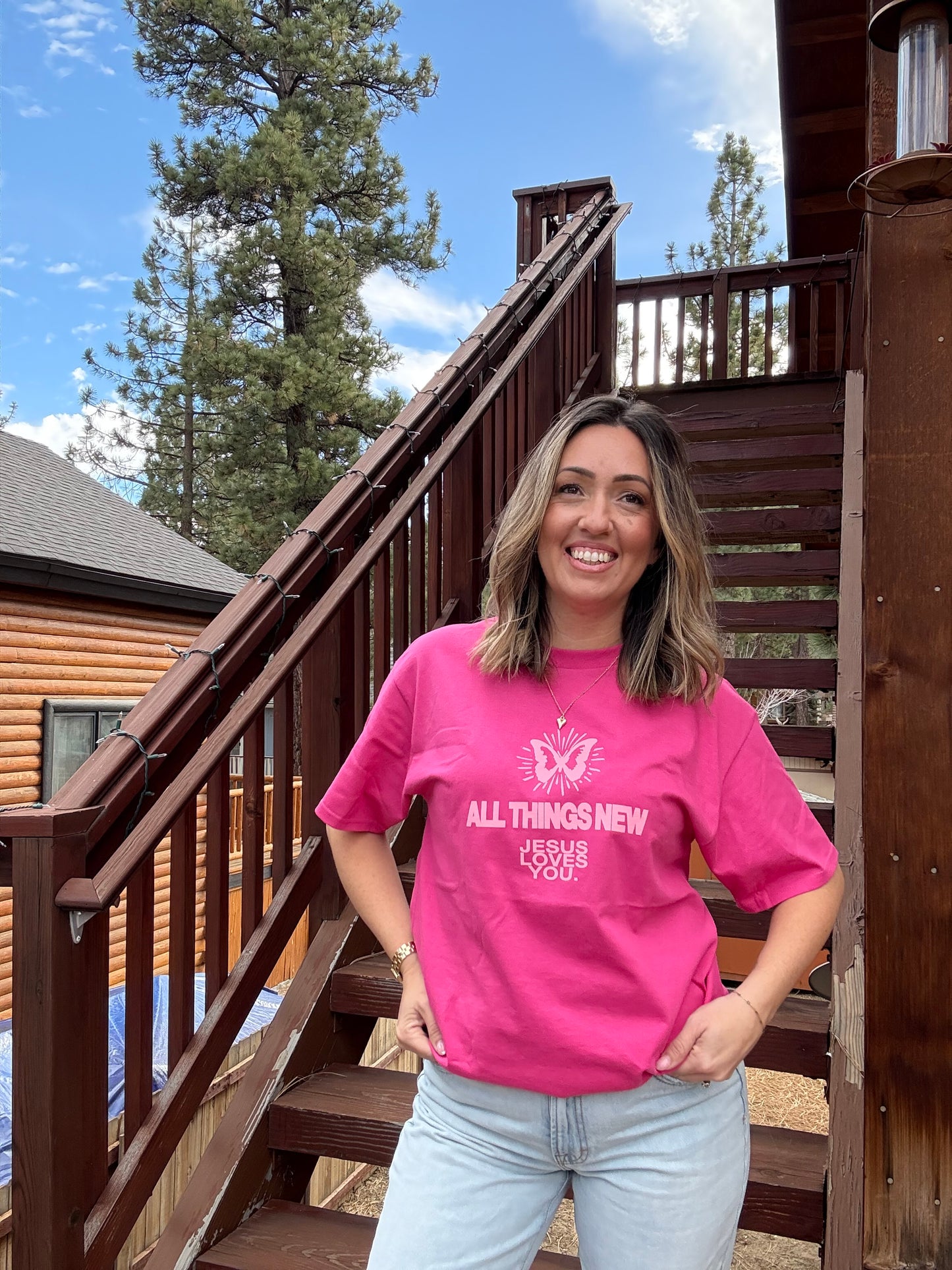 "All Things New" Graphic Tee