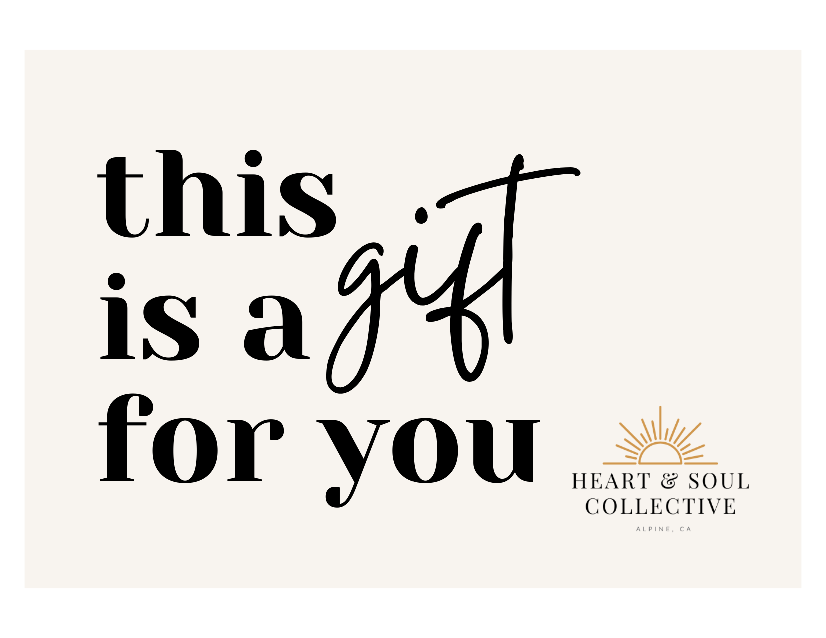 Heart & Soul Collective Digital Gift Card