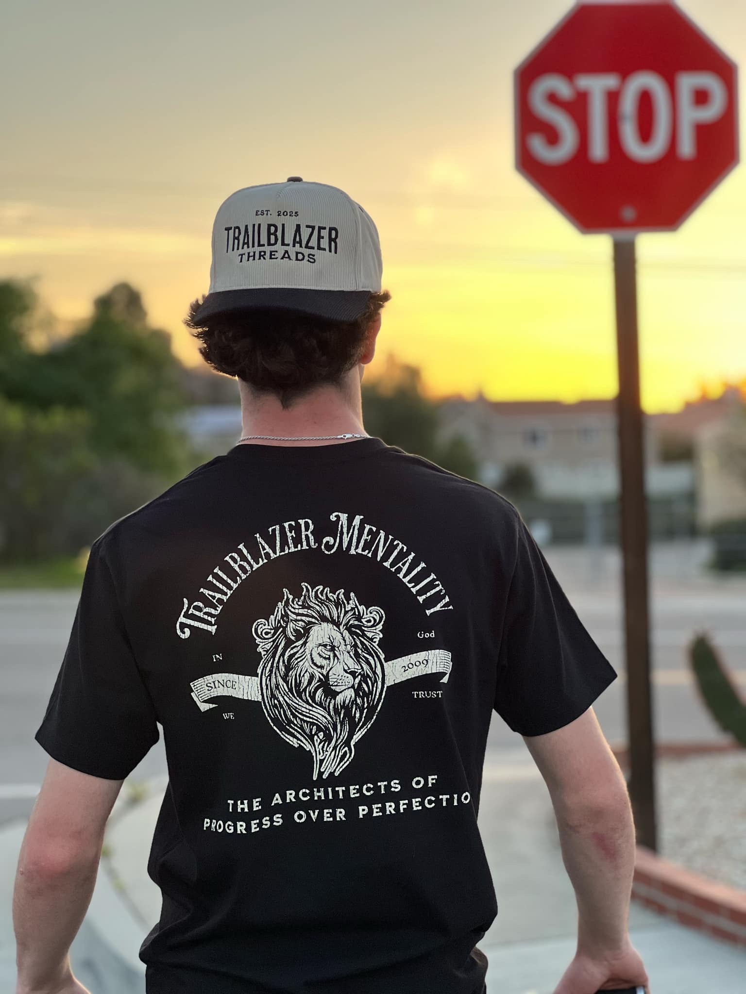 Trailblazer Mentality T-Shirt -Black