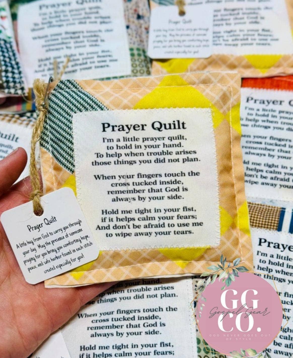 Pocket Prayer Quilt: Square