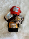 You Had Me At Rodeo Trucker Hat: Teal