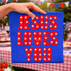 Patriotic Stars Jesus Loves You